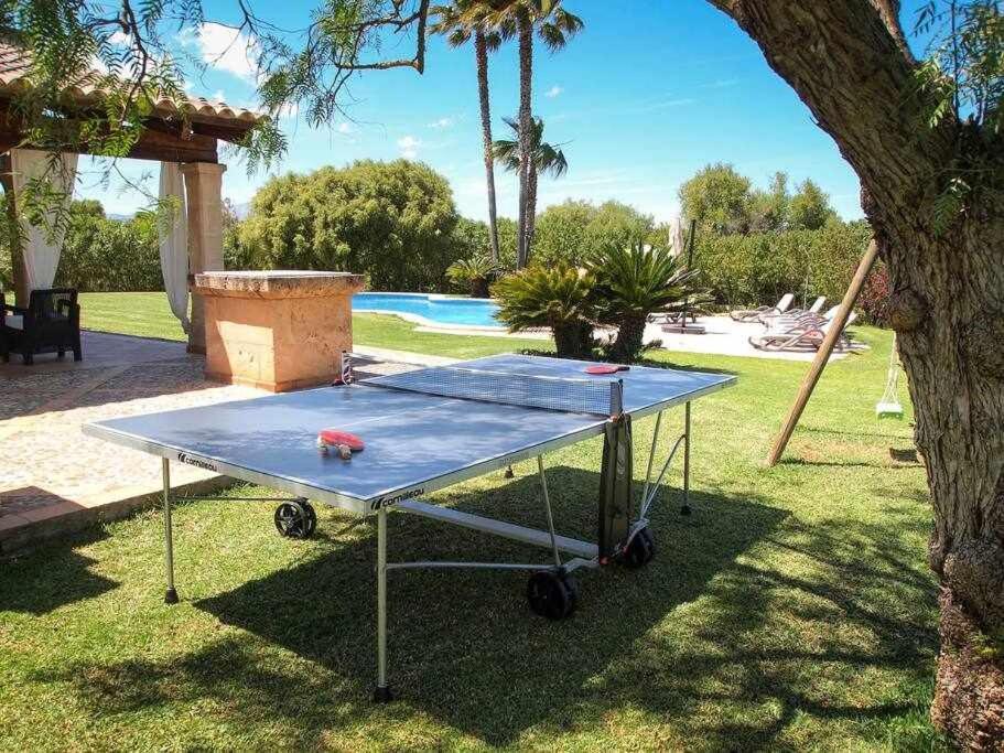Ciclismo Y Golf Junto A La Playa Finca Son Sant Marti Gran Villa มูโร ภายนอก รูปภาพ