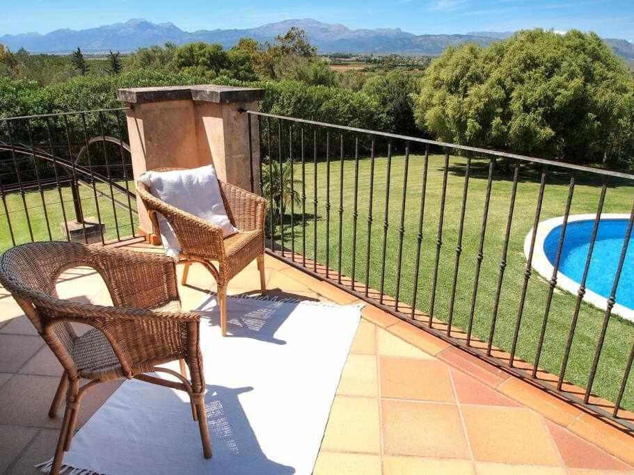 Ciclismo Y Golf Junto A La Playa Finca Son Sant Marti Gran Villa มูโร ภายนอก รูปภาพ