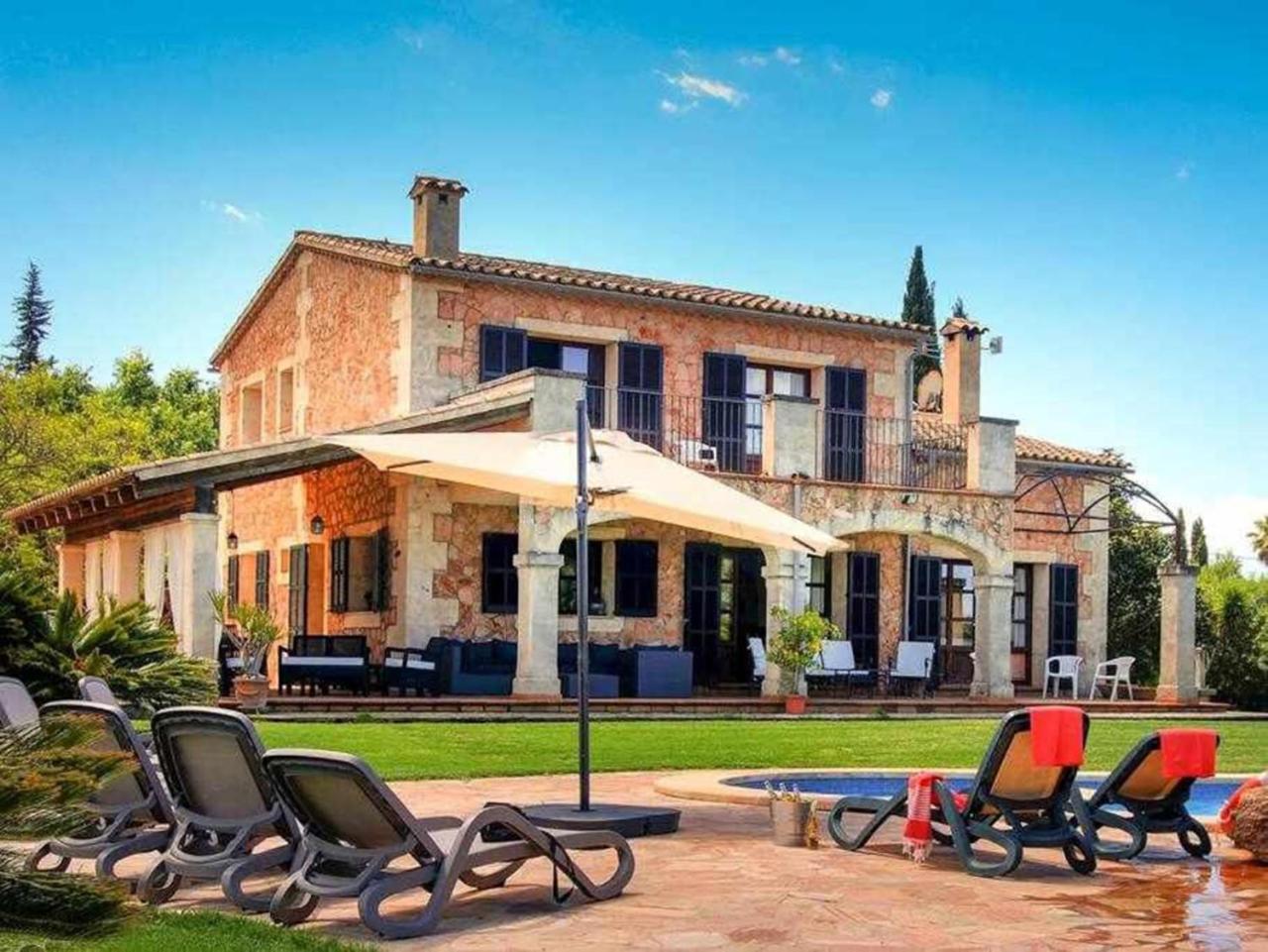 Ciclismo Y Golf Junto A La Playa Finca Son Sant Marti Gran Villa มูโร ภายนอก รูปภาพ
