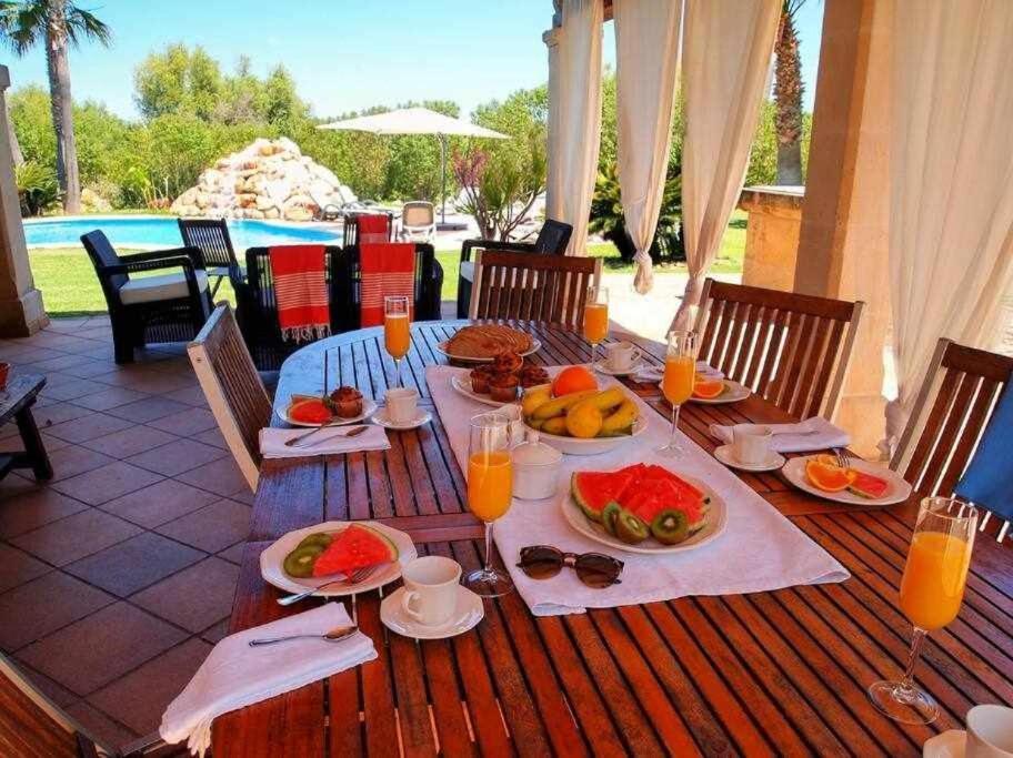 Ciclismo Y Golf Junto A La Playa Finca Son Sant Marti Gran Villa มูโร ภายนอก รูปภาพ