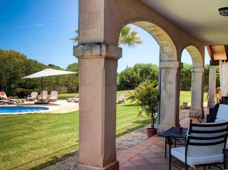 Ciclismo Y Golf Junto A La Playa Finca Son Sant Marti Gran Villa มูโร ภายนอก รูปภาพ